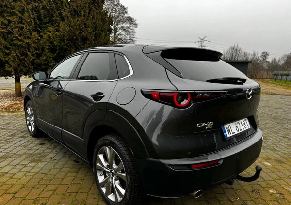 Mazda CX-30 cena 92999 przebieg: 17000, rok produkcji 2021 z Legionowo małe 172